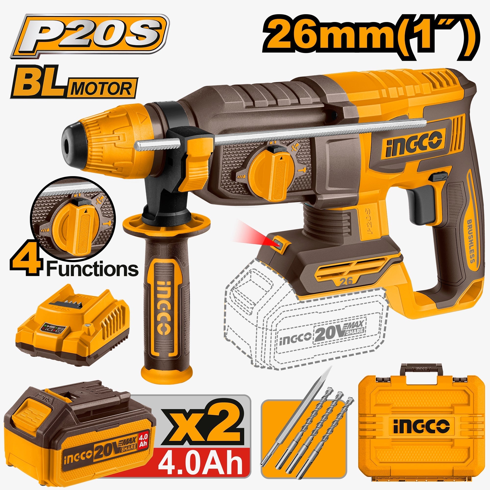 INGCO ~Drills UK | Cordless, Hammer & Impact Drills