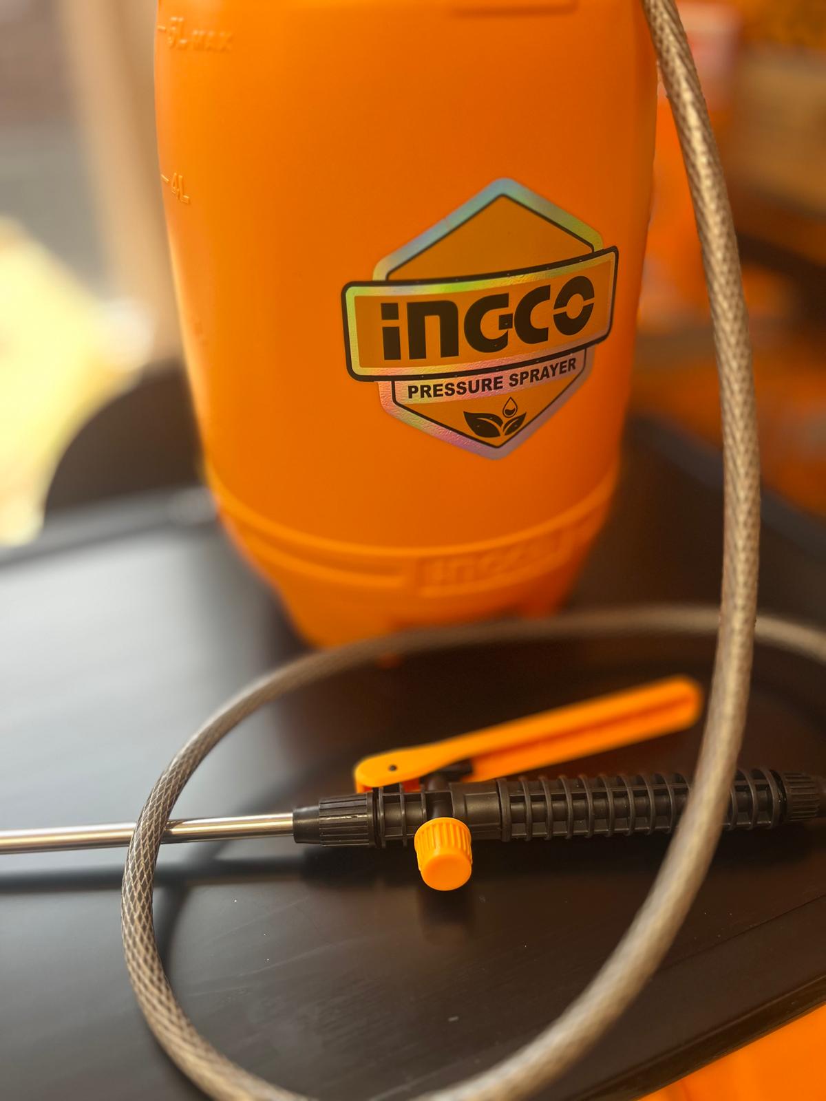 INGCO Pressure Sprayer 5L with Flexible Hose 2.5 Bar Pressure