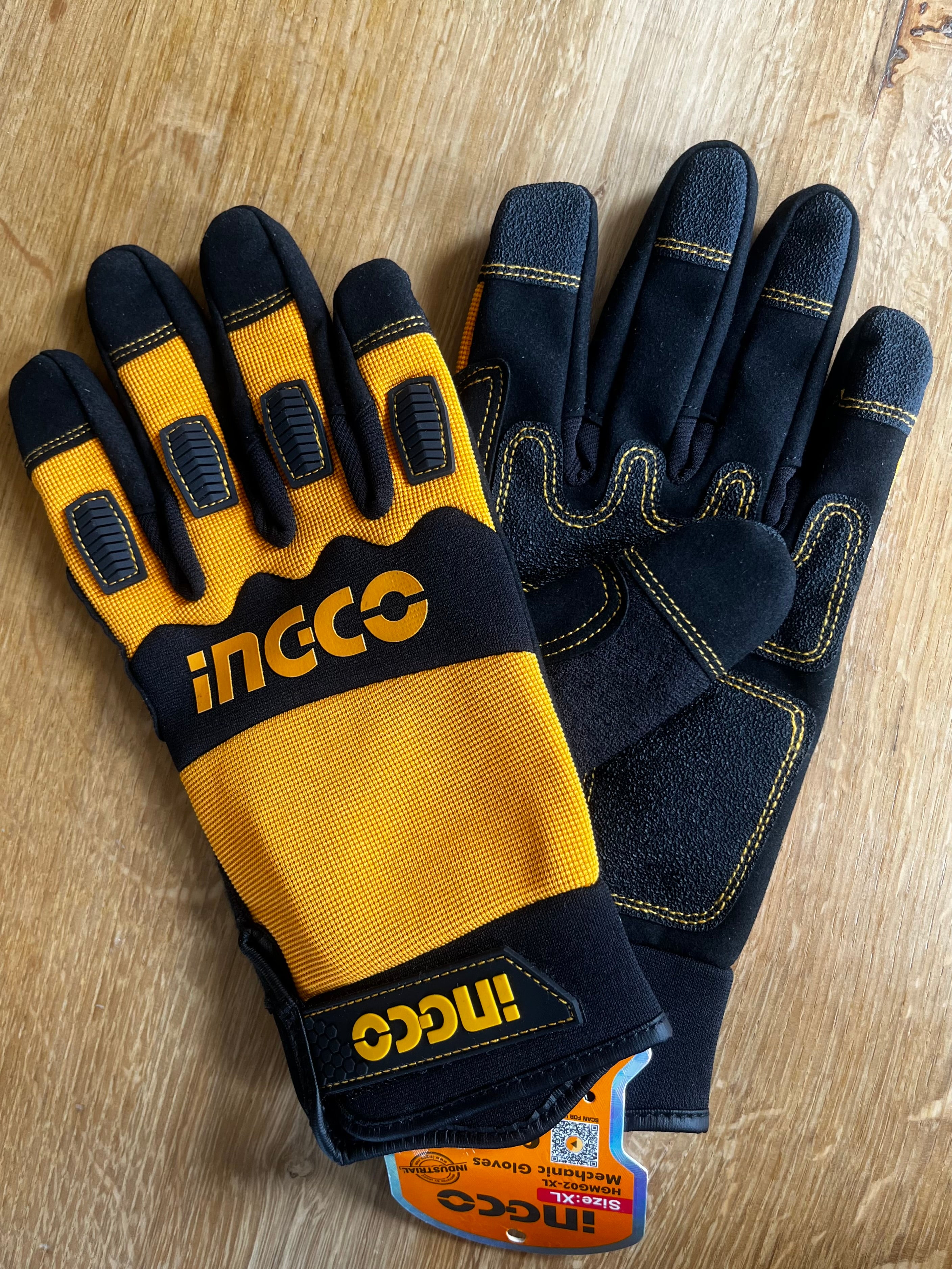 INGCO Gloves Mechanical/Multi-use PVC Reinforced