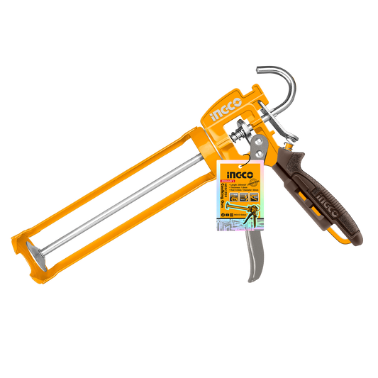 INGCO Strong 9 Inch Caulking Gun with Rotary Function