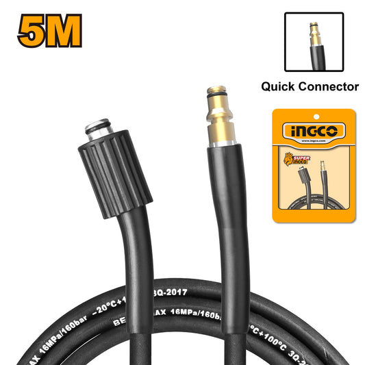 INGCO 5m High-Pressure Hose with Quick Connector