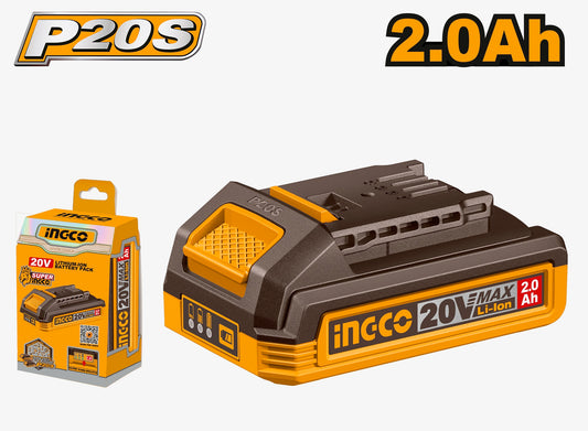 INGCO 20V 2.0Ah Lithium-ion battery pack P20S