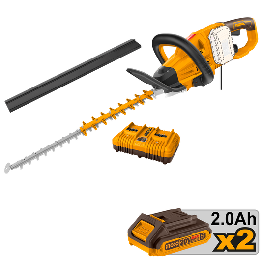 INGCO 40V Cordless Hedge Trimmer with Rotating Handle