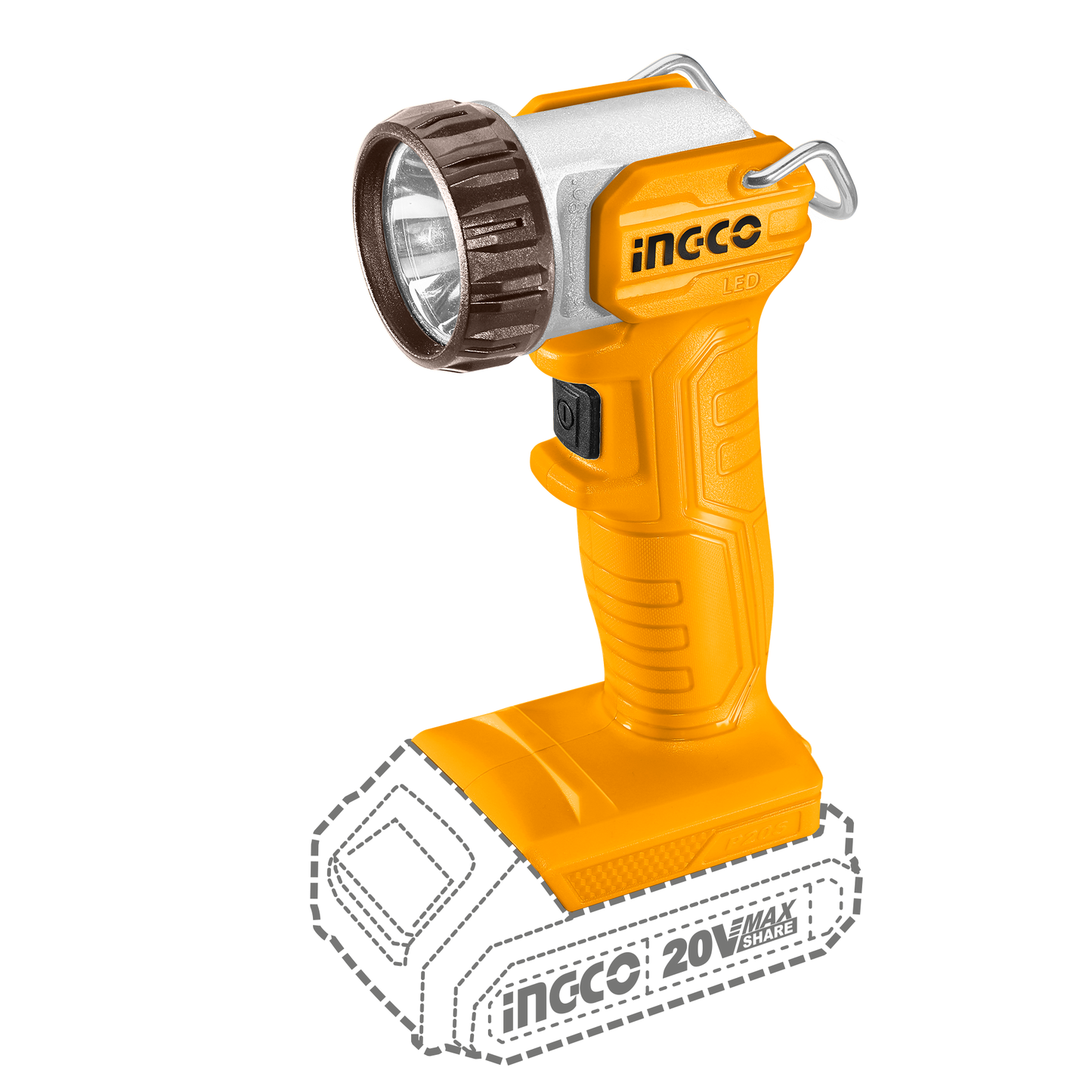 INGCO 270 Lumens Cordless Work Lamp (Body Only)