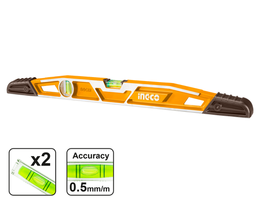 INGCO 60cm Heavy Duty Masons Spirit Level