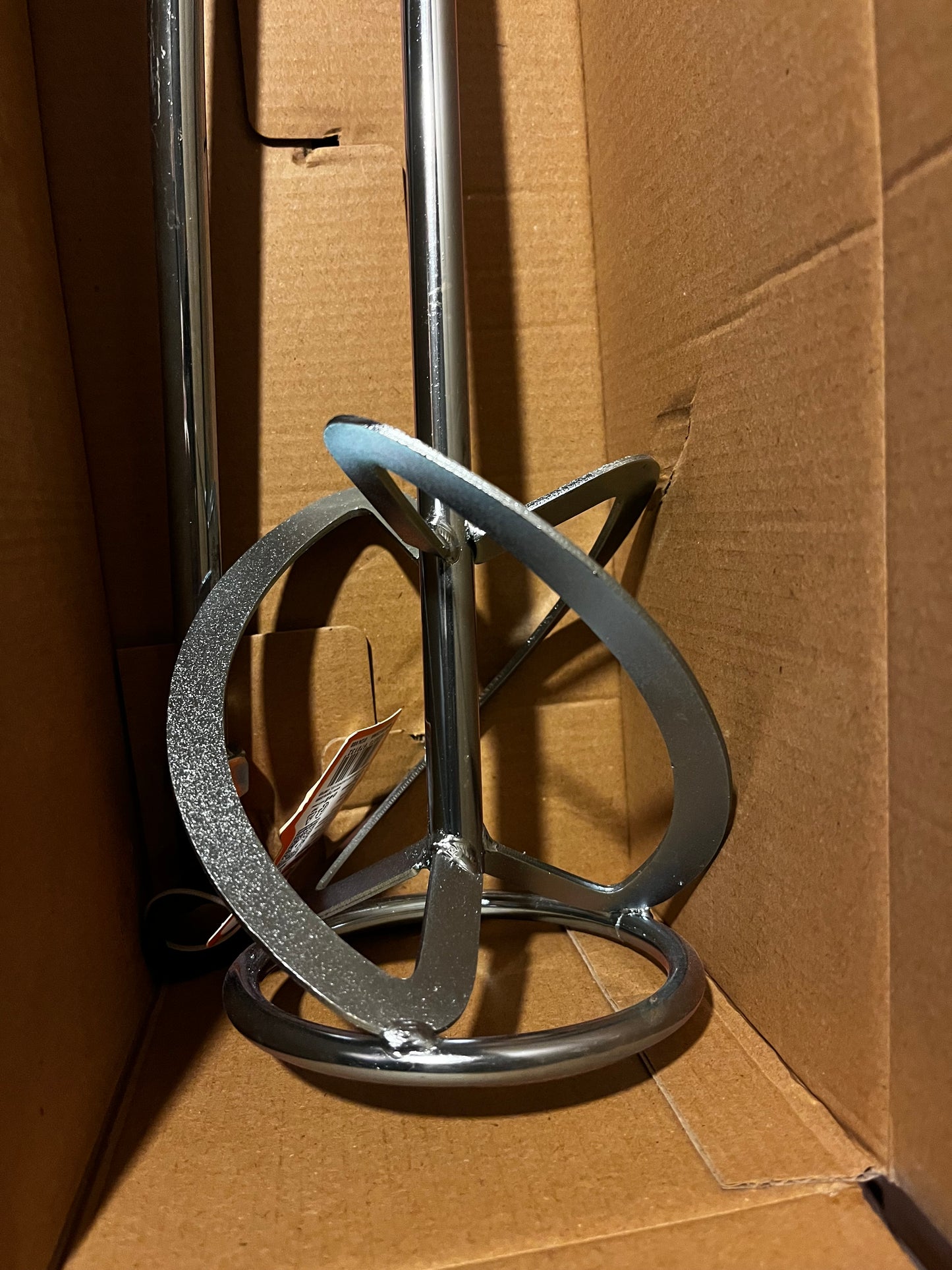 INGCO Mixing Paddle 120mm x 600mmwith M14x2 Fitting for Mortar, Plaster, Paint & Adhesive Mixing