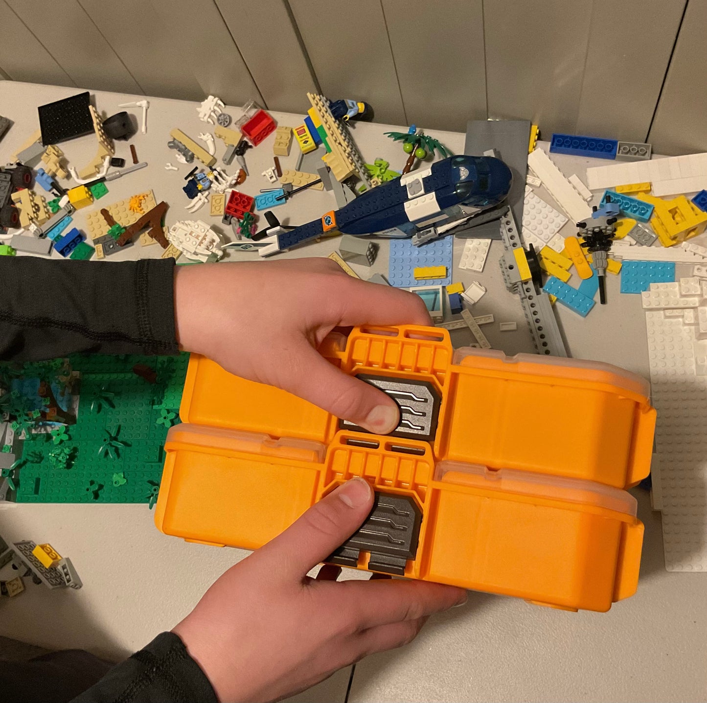 INGCO Plastic Organiser Stackable 15" Small-Parts Storage Box